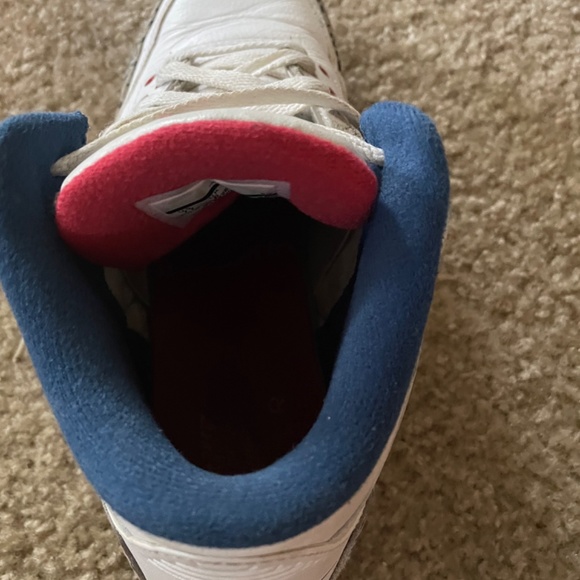 Air Jordan 3 Retro OG BG. True Blue - Picture 6 of 9